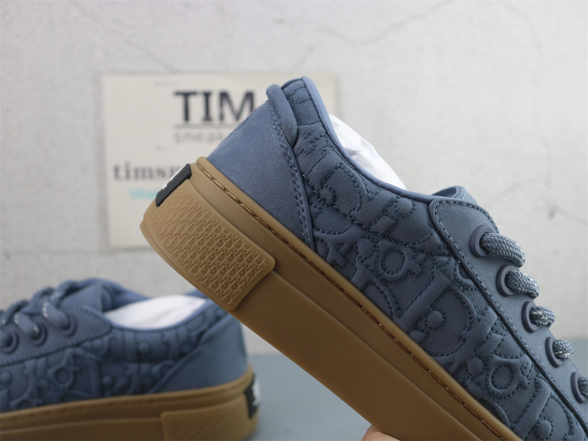 Stone Island X DIOR B33 Skateboard Shoes Men Low-Top Blue